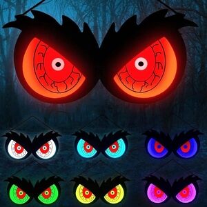 Spooky Eye LED String Lights - Multicolor